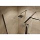 Cersanit (kabiny walk-in) SET B808: Kabina walk-in MILLE z ruchomą ścianką chrom 90x90x90x30x200 (S601-195) 2