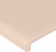 vidaXL vidaXL Zagłówek do łóżka z LED, cappuccino, 103x16x118/128cm, ekoskóra 5