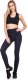 RENNWEAR Legginsy damskie z wysokim stanem - jeansowy 164 cm / S 1
