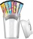 GFuel Shaker + 7 saszetek (NINJA'S FAVORITES STARTER KIT WINTER WHITE STARTER KIT) 1
