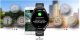 Smartwatch Giewont Smartwatch Giewont GW450-3 Czarny + Pasek Brązowy Skórzany 7