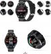 Smartwatch Giewont Smartwatch Giewont GW450-2 Czarny + Pasek Czarny Skórzany 3