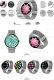 Smartwatch Giewont Smartwatch Damski Giewont GW330-2 Srebrny-Szary Pasek Silikonowy + Srebrna Bransoleta 6