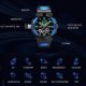 Smartwatch Pacific 31-3 Czarno-czerwony  (PACIFIC 31-3) 6