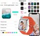 Smartwatch Rubicon SmartWatch Rubicon RNCE89 srebrny zielony BT Call 10