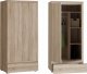 MartigoPlus SZAFA UBRANIA GARDEROBA NEO 05 SZUFLADA 85CM SONOMA 1