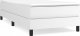 vidaXL vidaXL Łóżko kontynentalne, białe, 90x190 cm, obite sztuczną skórą 2