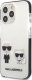 Karl Lagerfeld Etui Karl Lagerfeld KLHCP13LTPEKCW Apple iPhone 13 Pro hardcase biały/white Karl&Choupette 1