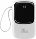 Powerbank Baseus Qpow Digital Display Lightning 20000mAh Biały 1