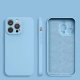 Hurtel Silicone case etui Xiaomi Redmi Note 11 Pro 5G / 11 Pro / 11E Pro silikonowy pokrowiec jasnoniebieskie 1