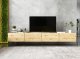 Meble Lindner Wisząca Szafka RTV Loft artisan komoda RTV 240cm 1