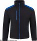 JHK FLRA 340 - bluza polarowa unisex, gruba posiada bardzo dobre właściwości cieplne - pomarańczowo-czarny 2XL 103
