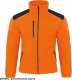 JHK FLRA 340 - bluza polarowa unisex, gruba posiada bardzo dobre właściwości cieplne - pomarańczowo-czarny 2XL 65