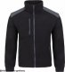 JHK FLRA 340 - bluza polarowa unisex, gruba posiada bardzo dobre właściwości cieplne - pomarańczowo-czarny 2XL 73
