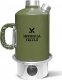 Aluminiowa Kuchenka czajnik turystyczny Survival Kettle zielona - zestaw Uniwersalny 2