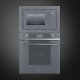 Kuchenka mikrofalowa Smeg NAS RTV AGD Kuchenka mikrofalowa SMEG FMI120S2 Srebrna 1