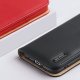 Dux Ducis Dux Ducis Hivo skórzane etui z klapką pokrowiec ze skóry naturalnej portfel na karty i dokumenty iPhone 14 Plus czarny 11