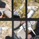 4kom.pl Narzędzie wielofunkcyjne Multitool zestaw 23w1 Scyzoryk kombinerki śrubokręt z Etui srebrny 2