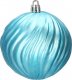 Springos Bombki choinkowe 30 szt. niebieski 8cm zestaw choinkowy UNIWERSALNY 6