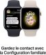 Smartwatch Apple Watch SE 2022 GPS 44mm Starlight Alu Sport Beżowy  (S7181351) 5