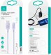 Kabel USB Usams USB-A - Lightning 1.2 m Fioletowo-różowy (brak) 17