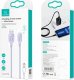 Kabel USB Usams USB-A - Lightning 1.2 m Fioletowo-różowy (brak) 24