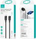 Kabel USB Usams USB-C - Lightning 1.2 m Czarny (brak) 26
