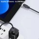 Kabel USB Usams USB-C - Lightning 1.2 m Czarny (brak) 30