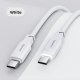 Kabel USB Usams USB-C - USB-C 1.2 m Biały (brak) 30