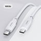 Kabel USB Usams USB-C - USB-C 1.2 m Biały (brak) 3