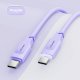 Kabel USB Usams USB-C - USB-C 1.2 m Fioletowy (brak) 3