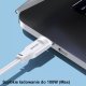 Kabel USB Usams USB-C - USB-C 1.2 m Fioletowy (brak) 6