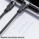 Kabel USB Usams USB-C - USB-C 1.2 m Fioletowy (brak) 8