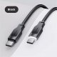 Kabel USB Usams USB-C - USB-C 1.2 m Czarny (brak) 15