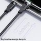 Kabel USB Usams USB-C - USB-C 1.2 m Czarny (brak) 31