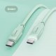 Kabel USB Usams USB-C - USB-C 1.2 m Zielony (brak) 16