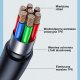Kabel USB Usams USB-C - USB-C 1.2 m Zielony (brak) 28