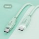 Kabel USB Usams USB-C - USB-C 1.2 m Zielony (brak) 2