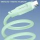 Kabel USB Usams USB-A - USB-C 1.2 m Fioletowy (brak) 4