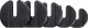 HMS Hantle SR80 stalowe 2 x 40 kg + stojak STR10 8