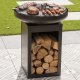RedFire plancha Matanzas Grill ogrodowy węglowy 60 cm x 60 cm 7