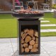 RedFire plancha Matanzas Grill ogrodowy węglowy 60 cm x 60 cm 8