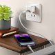 Kabel USB Baseus USB-C - Lightning 1 m Biały (CADH000002) 5