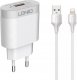 Ładowarka LDNIO Ładowarka USB 18W PD QC3.0 kabel USB-A Lightning LDNIO A303Q_UL 1