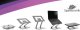 Spacetronik Podstawka laptopa regulowana Spacetronik SPR-101G 5