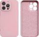 Hurtel Silicone case etui Samsung Galaxy A52 5G / Galaxy A52 silikonowy pokrowiec różowe 1