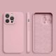 Hurtel Silicone case etui Samsung Galaxy A52 5G / Galaxy A52 silikonowy pokrowiec różowe 1
