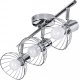 Kinkiet Activejet Listwa reflektorowa potrójna sufitowa ścienna chrom Activejet GIZEL kinkiet E14 do salonu 3