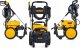 Myjka ciśnieniowa Dewalt myjka ciśnieniowa 7400w 230ba, 840l/h 3f/indukc./p.brass 2