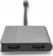 Adapter USB Digitus USB-C-2X HDMI ADAPTER USB-C-2X HDMI ADAPTER 4